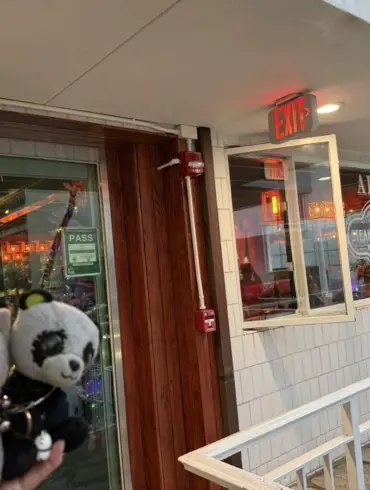 Exterior entrance view