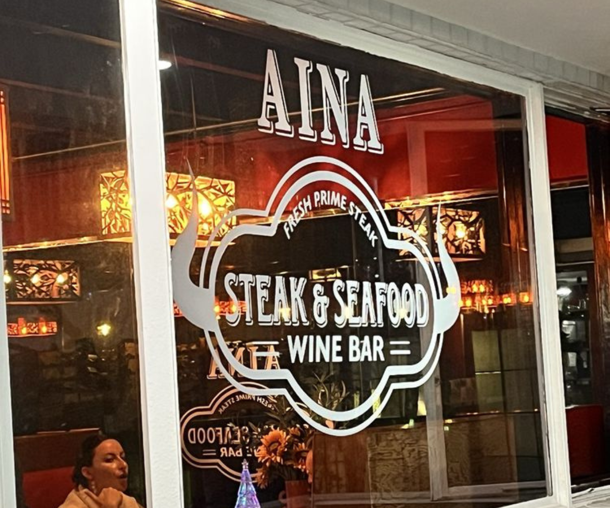 Front exterior signage of the restaurant