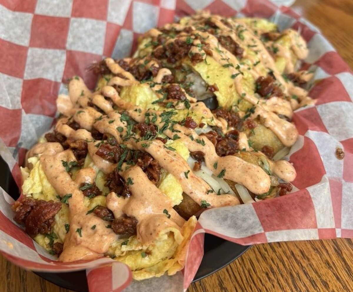 Brad's Hash at The Ugly Duckling located in Dayton, OH. 