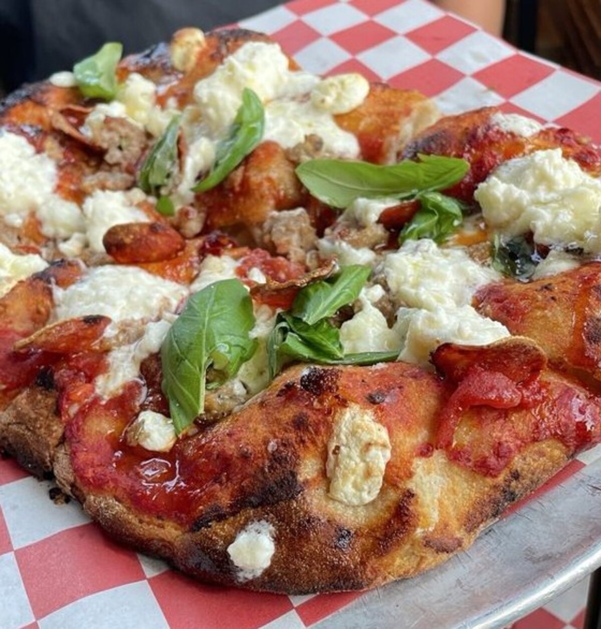 Brooklyn Pizza at Stracci Pizza located in Alexandria, VA.