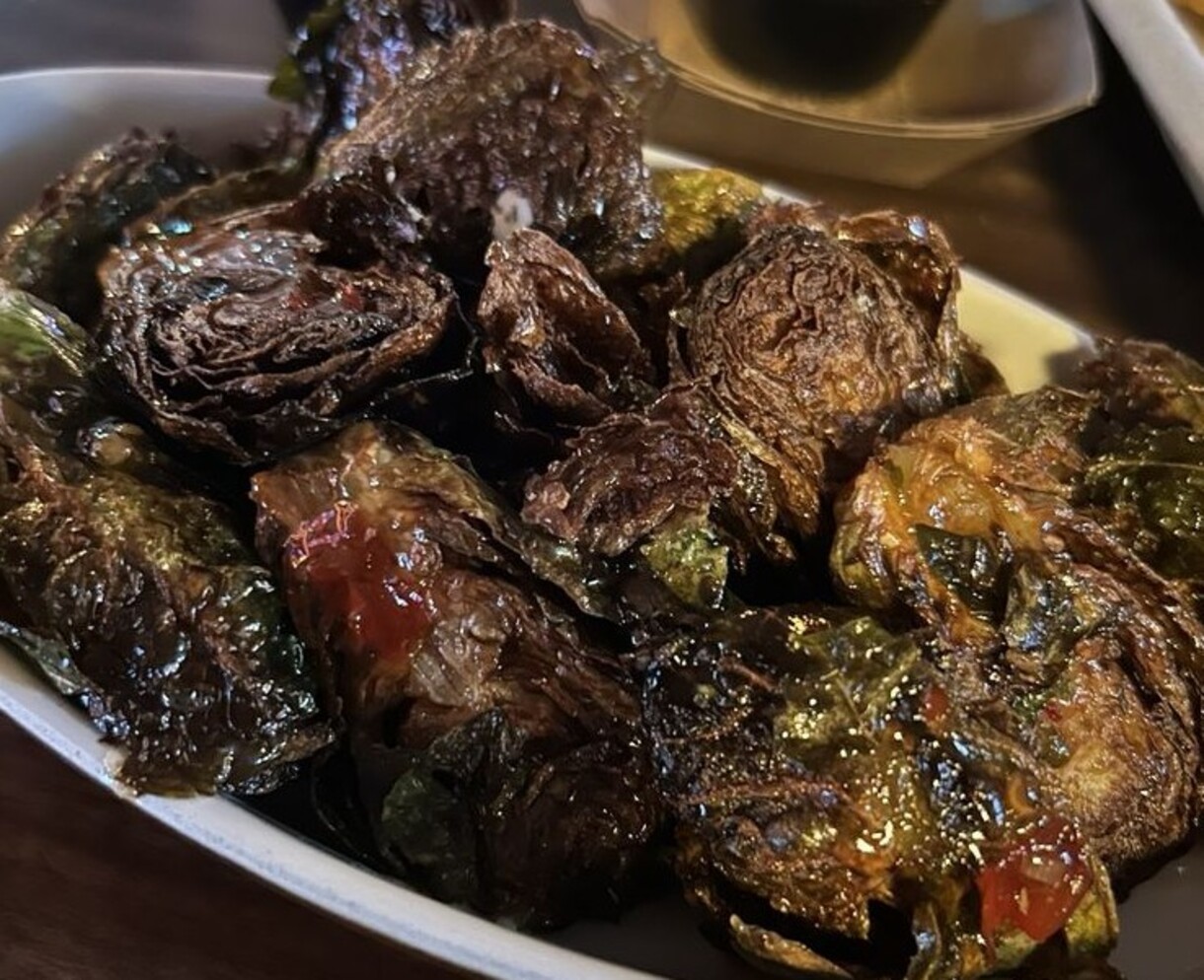 Brussell Sprouts at Morgan's Tap & Grill located in Fort Wayne, IN. 