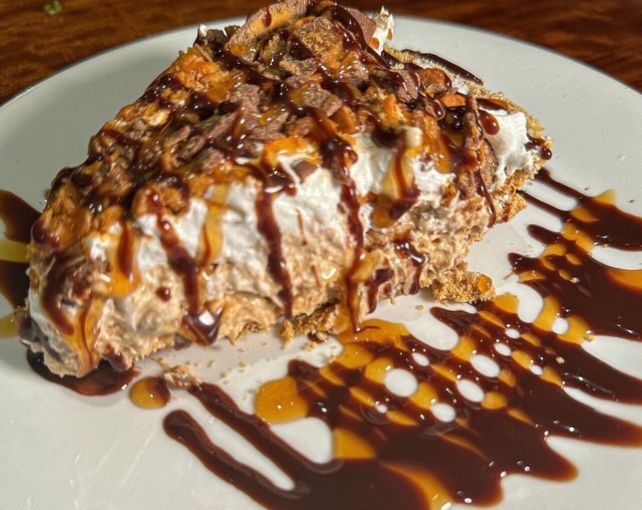 Cake at Freeman's Grub & Pub located in Greensboro, NC. 