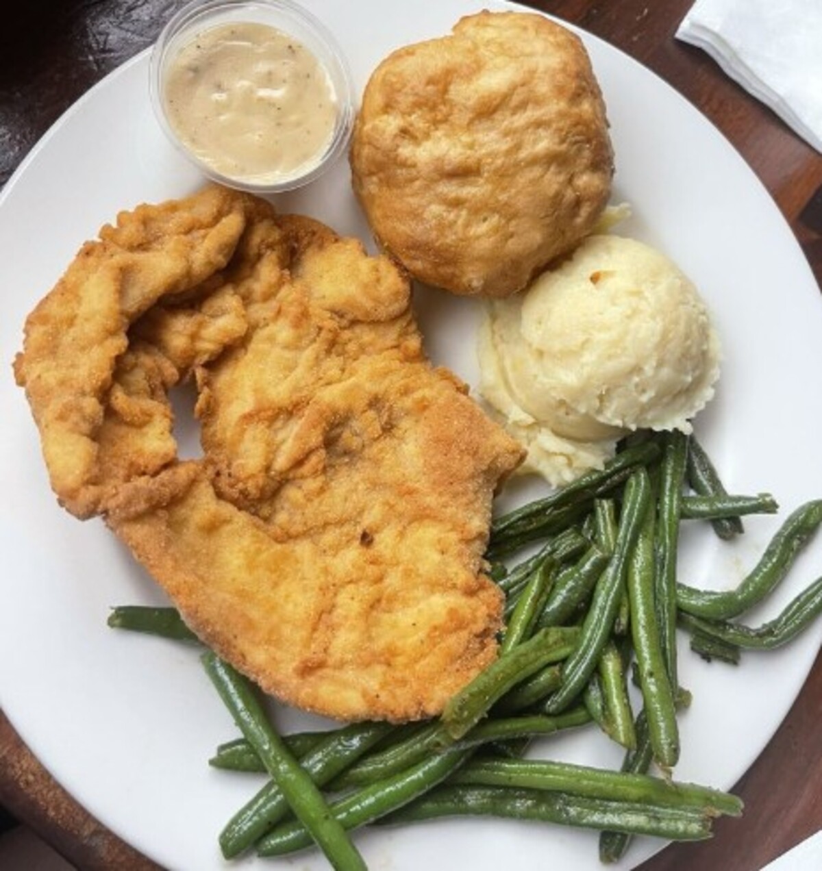 Fried Chicken at Emma's Southern Kitchen located in Knoxville, TN. 