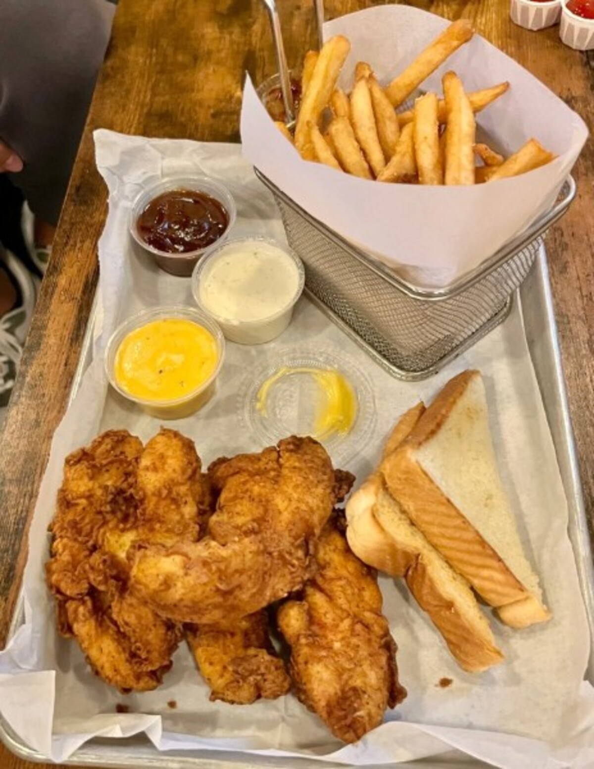 Chicken basket at Social BTB located in Joplin, MO. 