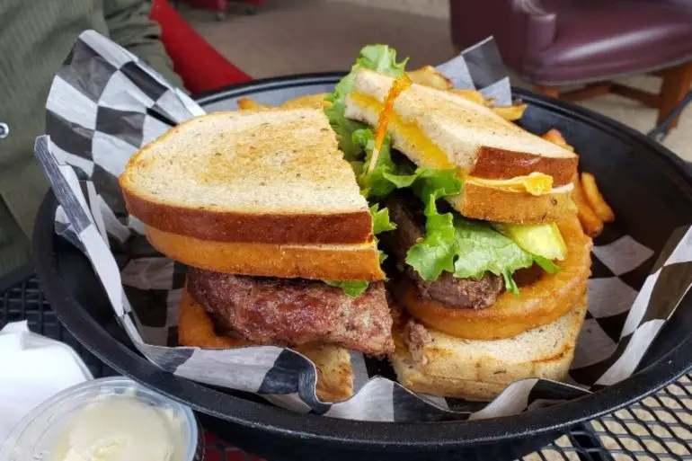 Fatty Melt at Benny's Grill located in Decatur, IL.