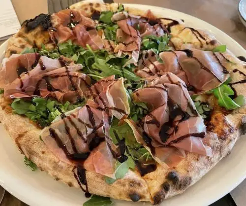 Fico Pizza at Ciao Restaurant & Bar located in Lynn, MA.