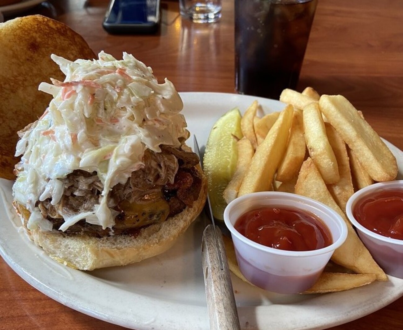 Food at Ye Olde Durty Bird located in Toledo, OH.   