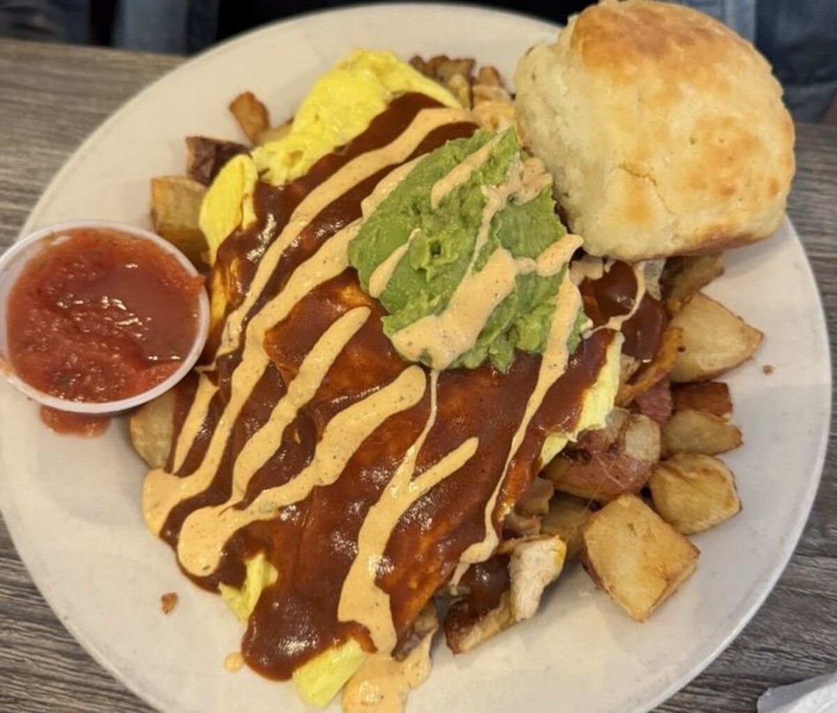 Food at Berry Fresh Cafe located in Port St Lucie. 
