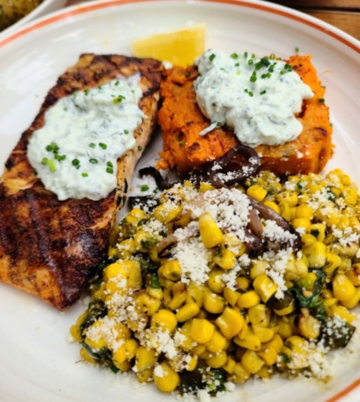 Food at Heirloom located in Fresno, CA.