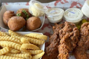 Food at Flock Shop located in Spartanburg, SC.