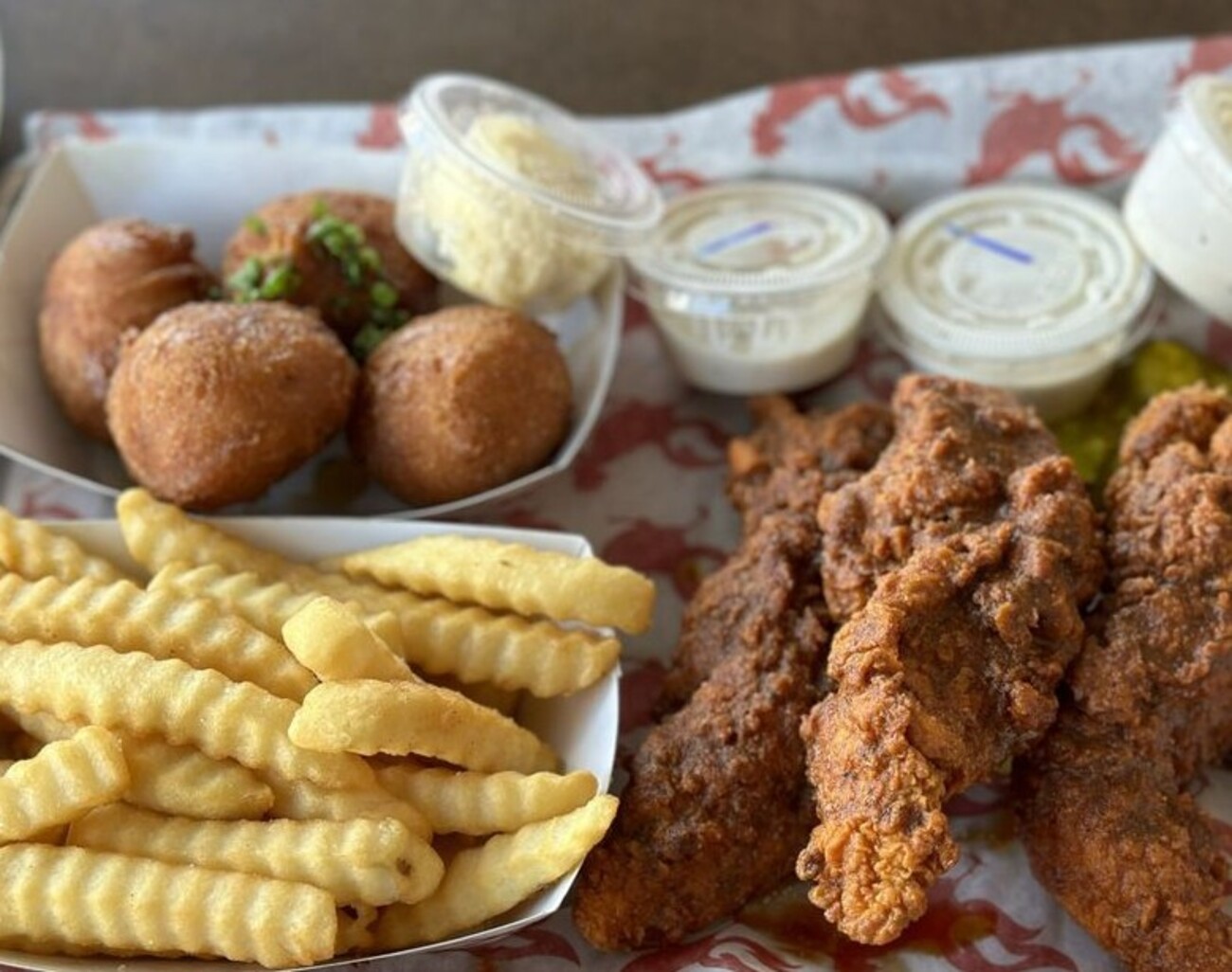 Food at Flock Shop located in Spartanburg, SC. 