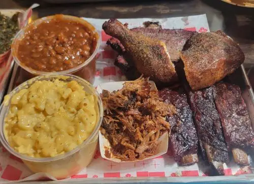 Food at Smoke Bayou located in Baton Rouge, LA.