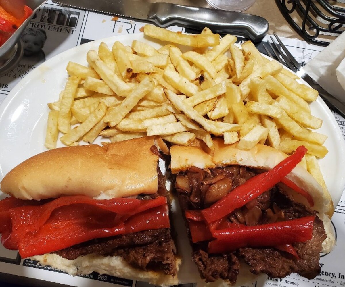 Food at Caravela Family Restaurant located in Fall River, MA.