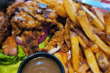 Food at The Garage located in Kenosha, WI.