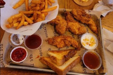 Food at Social BTB located in Joplin, MO.