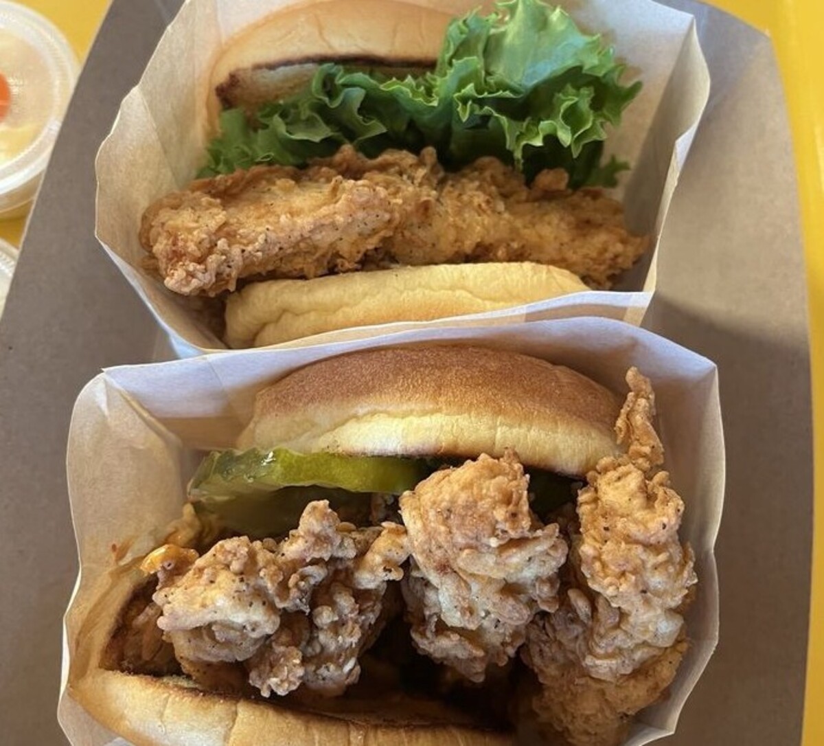 Food at Rick’s Famous located in Utica, NY. 