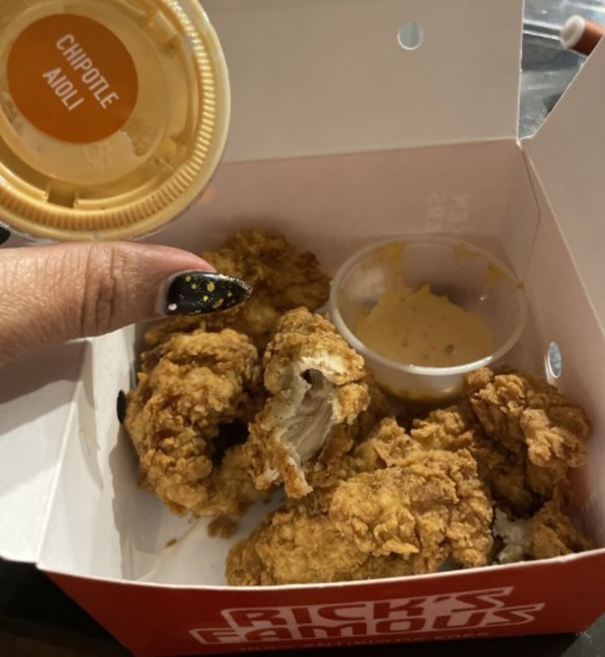 Food at Rick’s Famous located in Utica, NY. 