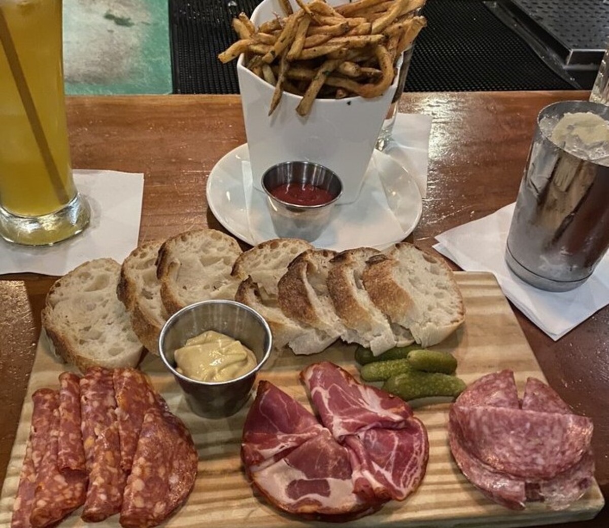 Food at Alley Twenty Six located in Durham, NC.