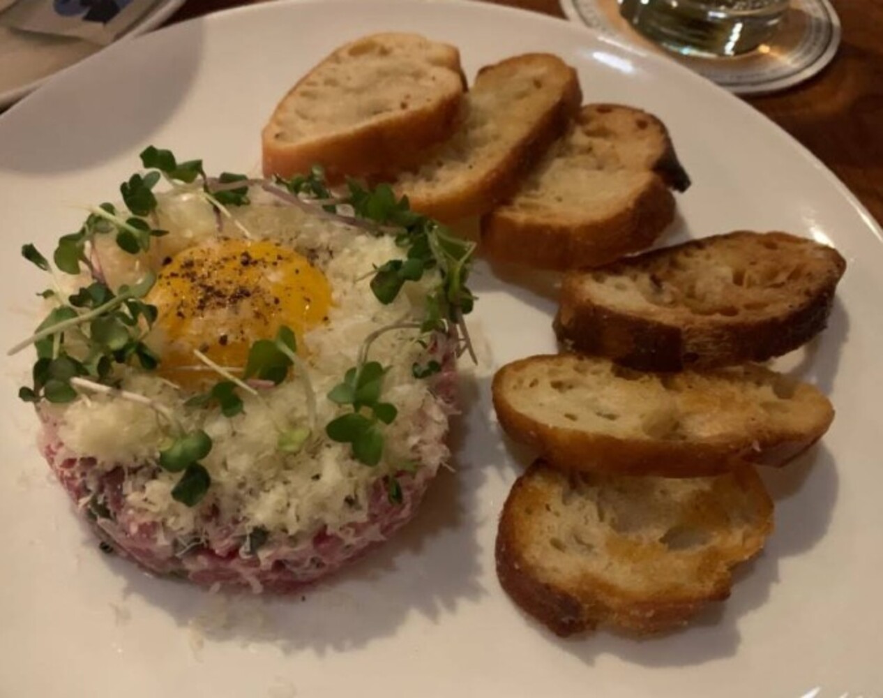 Food at Alley Twenty Six located in Durham, NC.