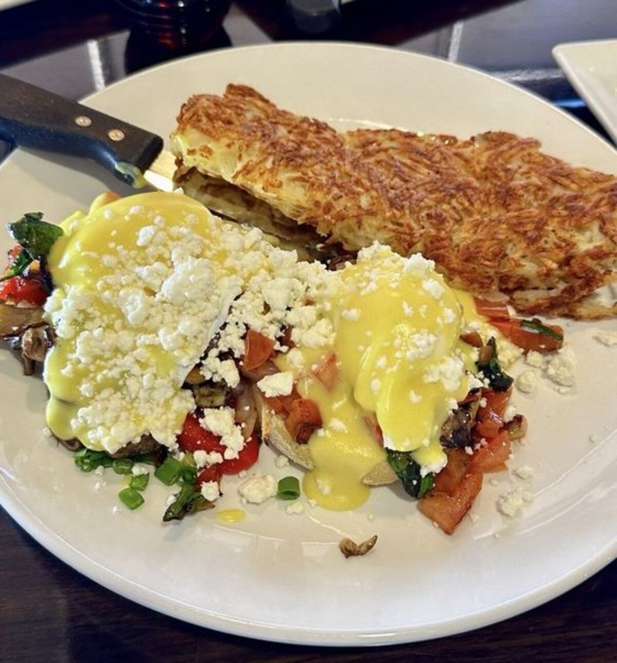 Food at Eddie's Diner located in Plano, TX.