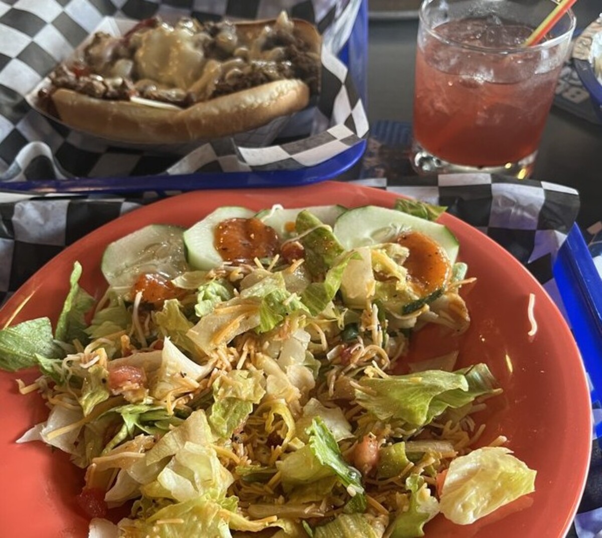 Food at Cadillac Jack's located in Bloomington, IL.