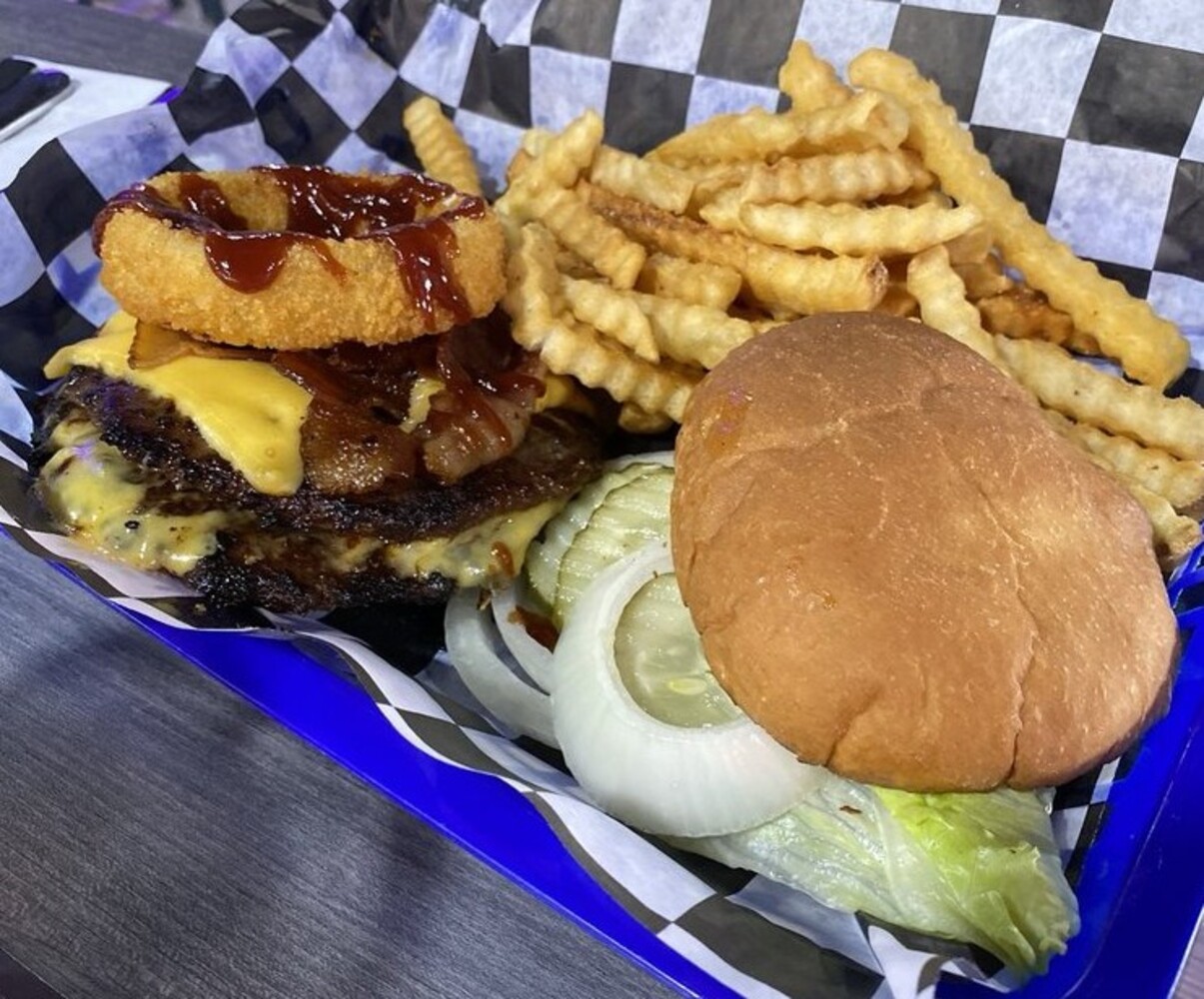 Food at Cadillac Jack's located in Bloomington, IL.