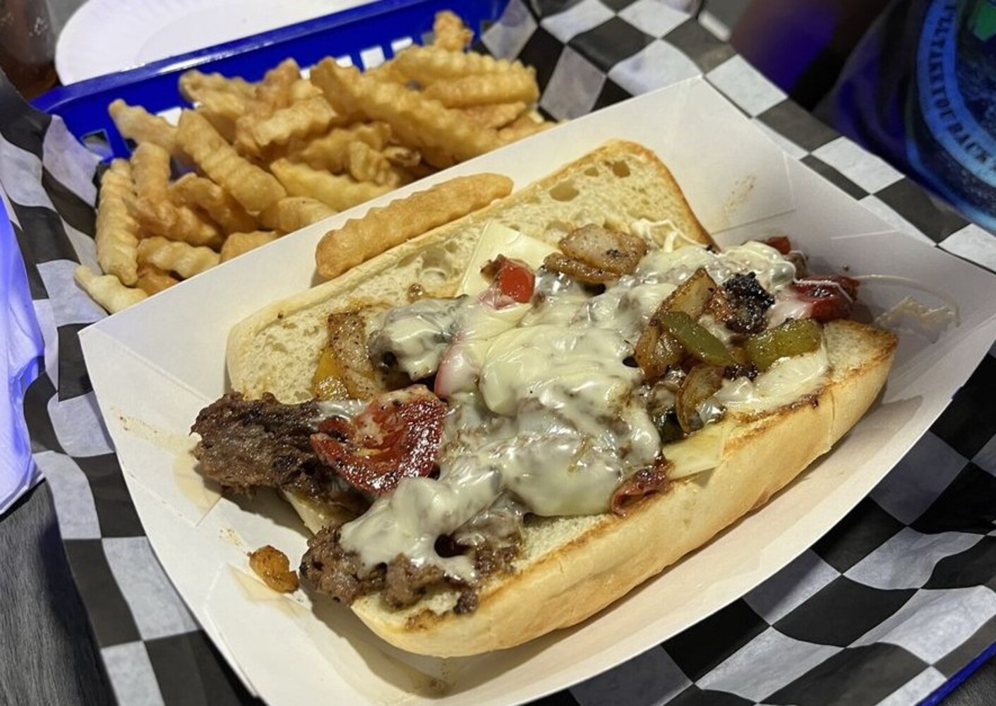 Food at Cadillac Jack's located in Bloomington, IL.