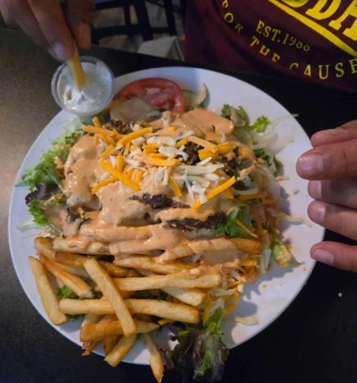 Food at Louie's Kitchen And Bar located in Reading, PA.