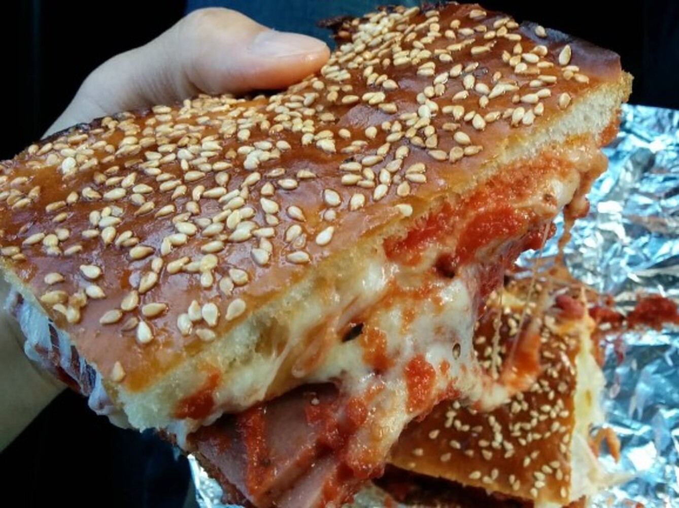 Food at Leaning Tower Of Pizza & Submarine Carry Out located in Mansfield, OH.