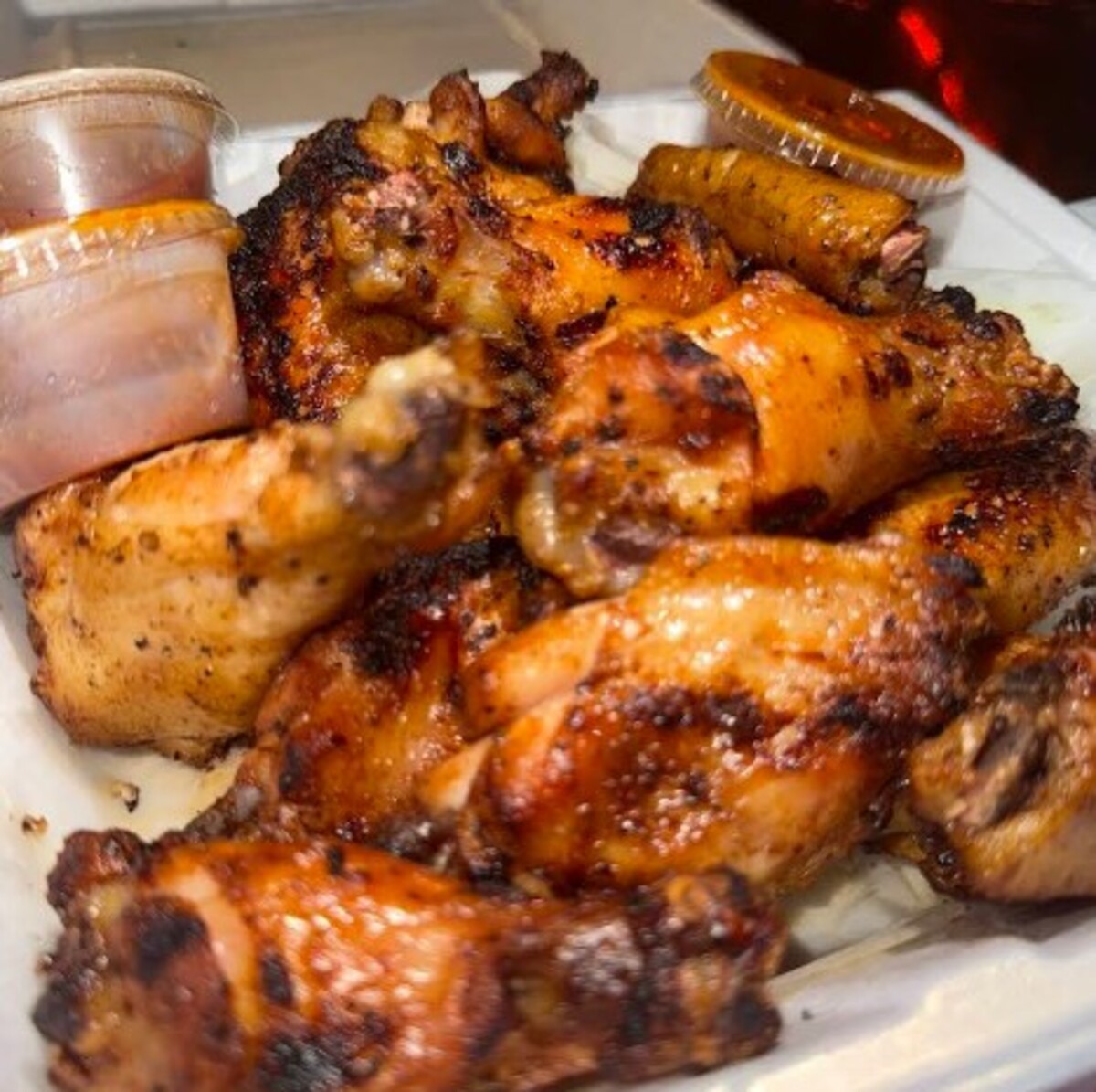 Food at The Broken Barrel Tavern located in NE Palm Bay, FL. 