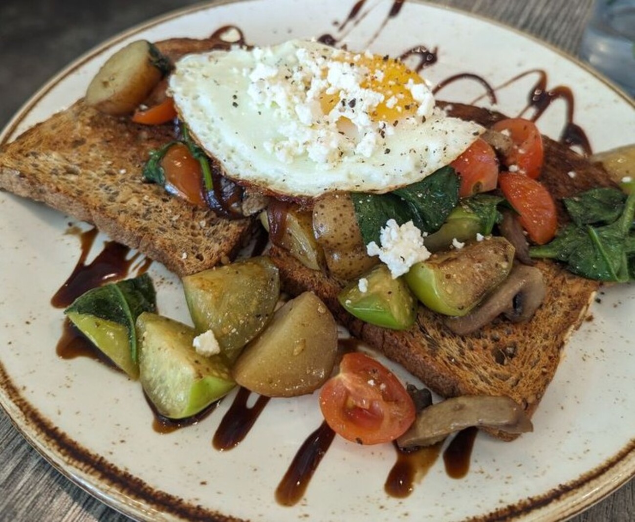Food at The Aussie Grind located in Frisco, TX. 