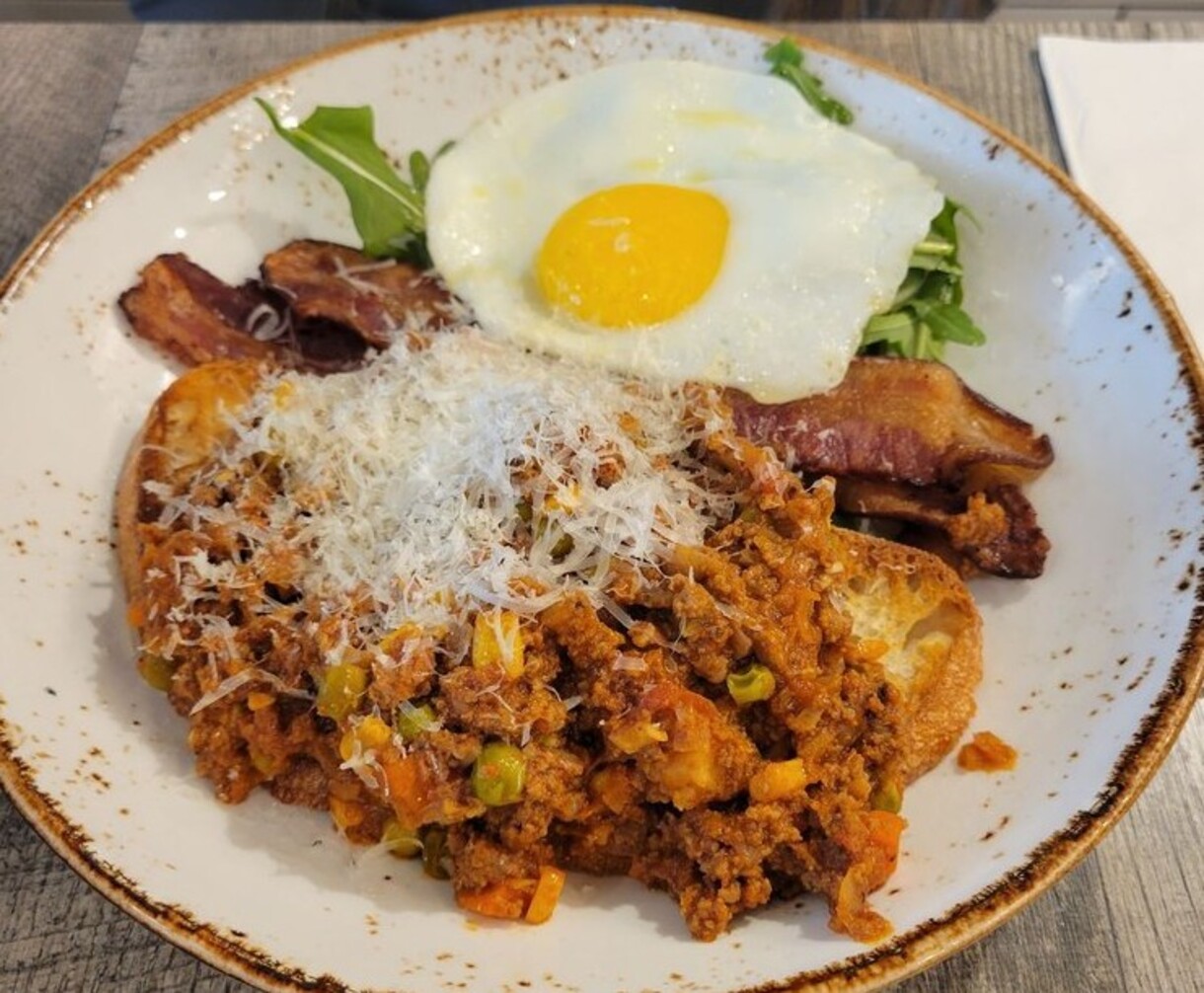 Food at The Aussie Grind located in Frisco, TX. 