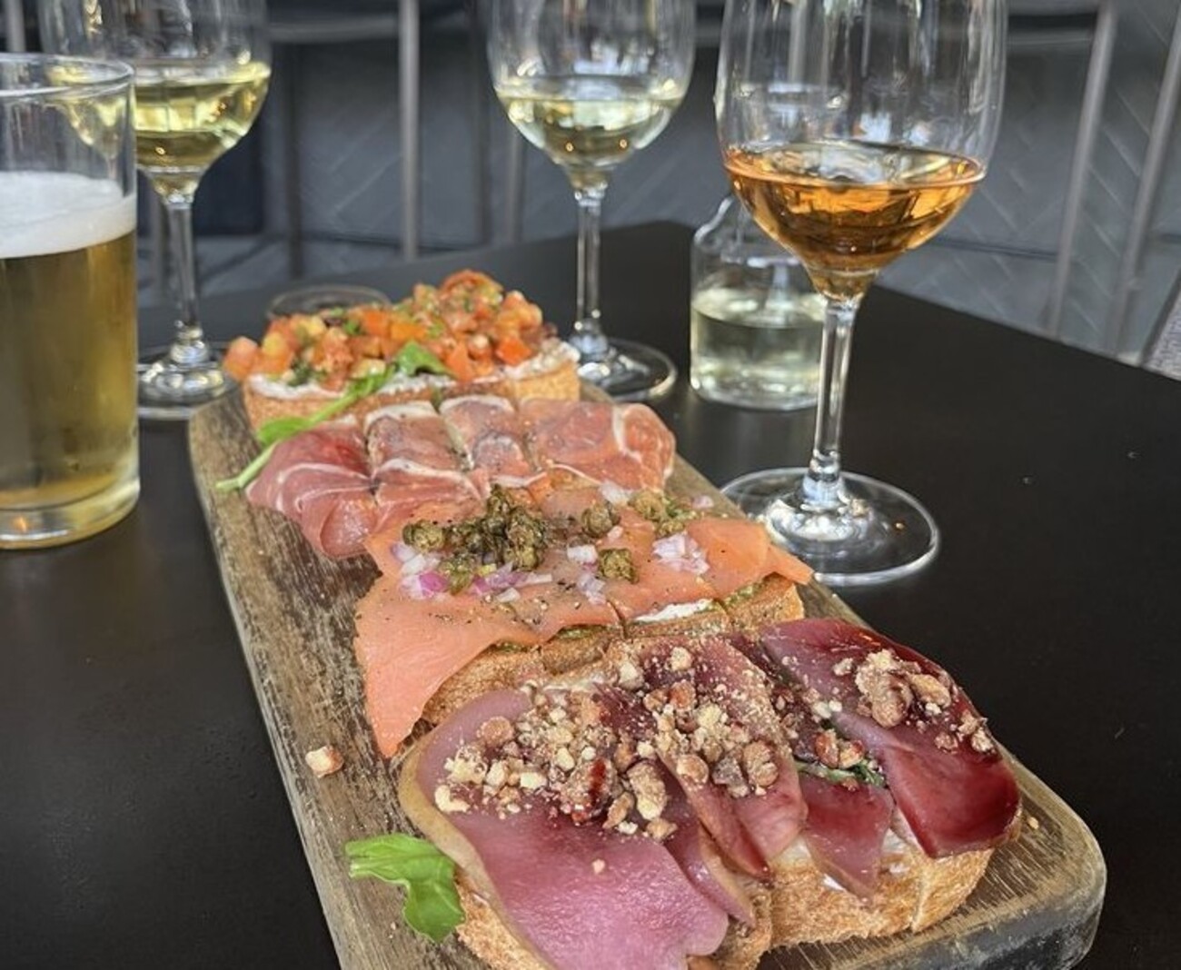 Food at Postino Cinco Ranch located in Katy, TX. 