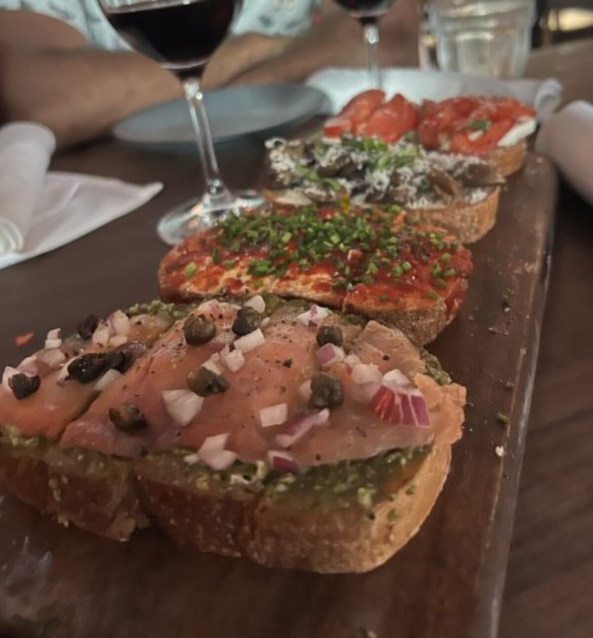 Food at Postino Cinco Ranch located in Katy, TX. 