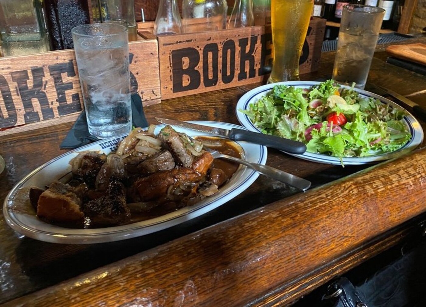 Food at Horse Inn located in Lancaster, PA. 