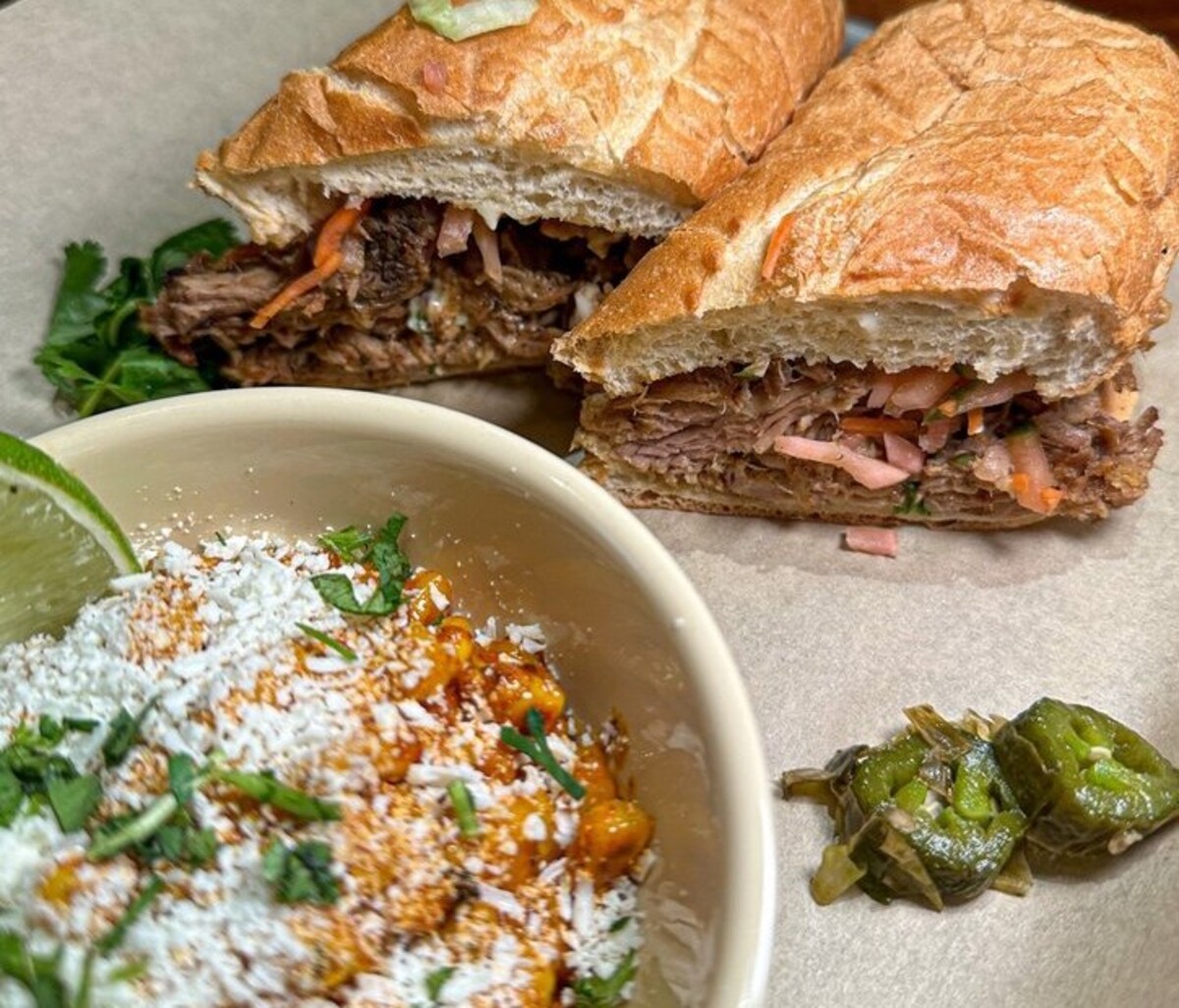 Food at Freeman's Grub & Pub located in Greensboro, NC. 