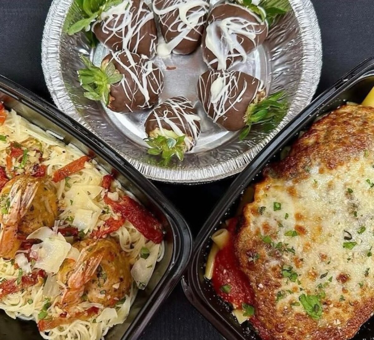 Foods at Burrata Italian Kitchen located in Canton, OH.