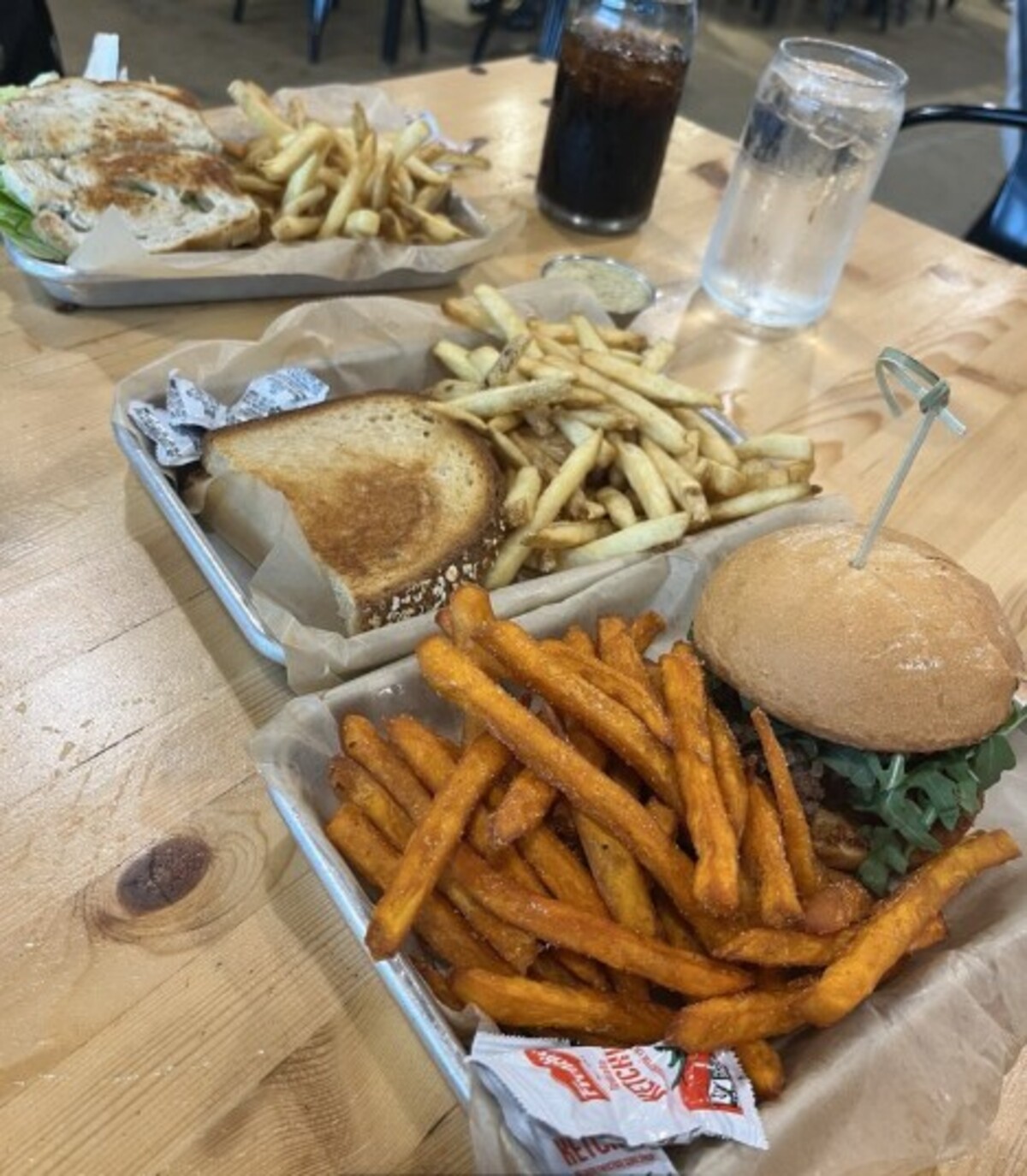 Golden Calf, Titus and The 8th Day Sandwich at Revival Eastside Eatery located in Waco, TX. 