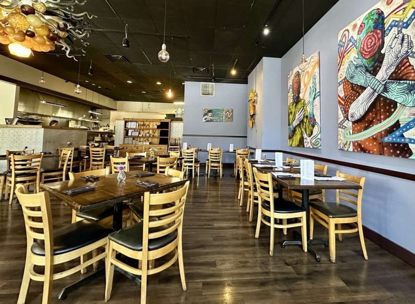 Inside Black Sheep Cafe located in Provo, UT.