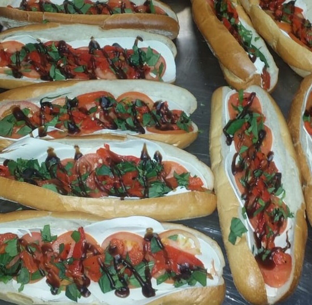 Mozzarella sub at The Crust Pizzeria & Restaurant located in Allentown, PA. 