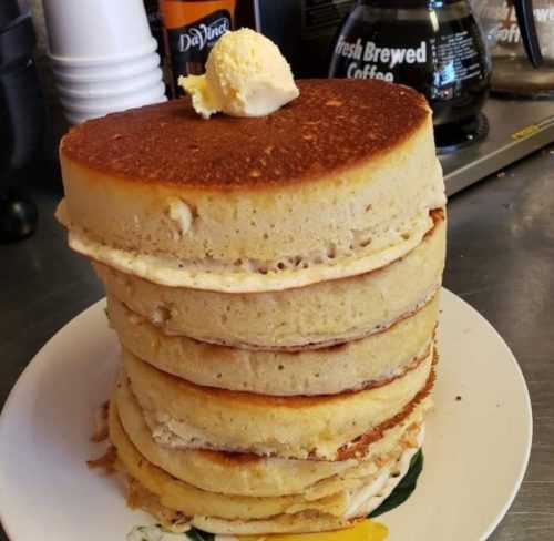 Pancakes at Todd and Shelly's Farm Fresh Restaurant located in Ocala, FL.