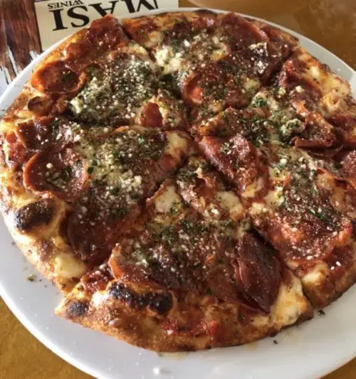 Pizza at The Italian Joint located in Kissimmee, FL.