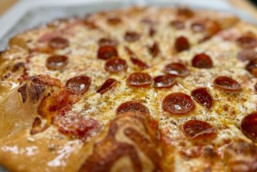 Pizza at Burrata Italian Kitchen located in Canton, OH.