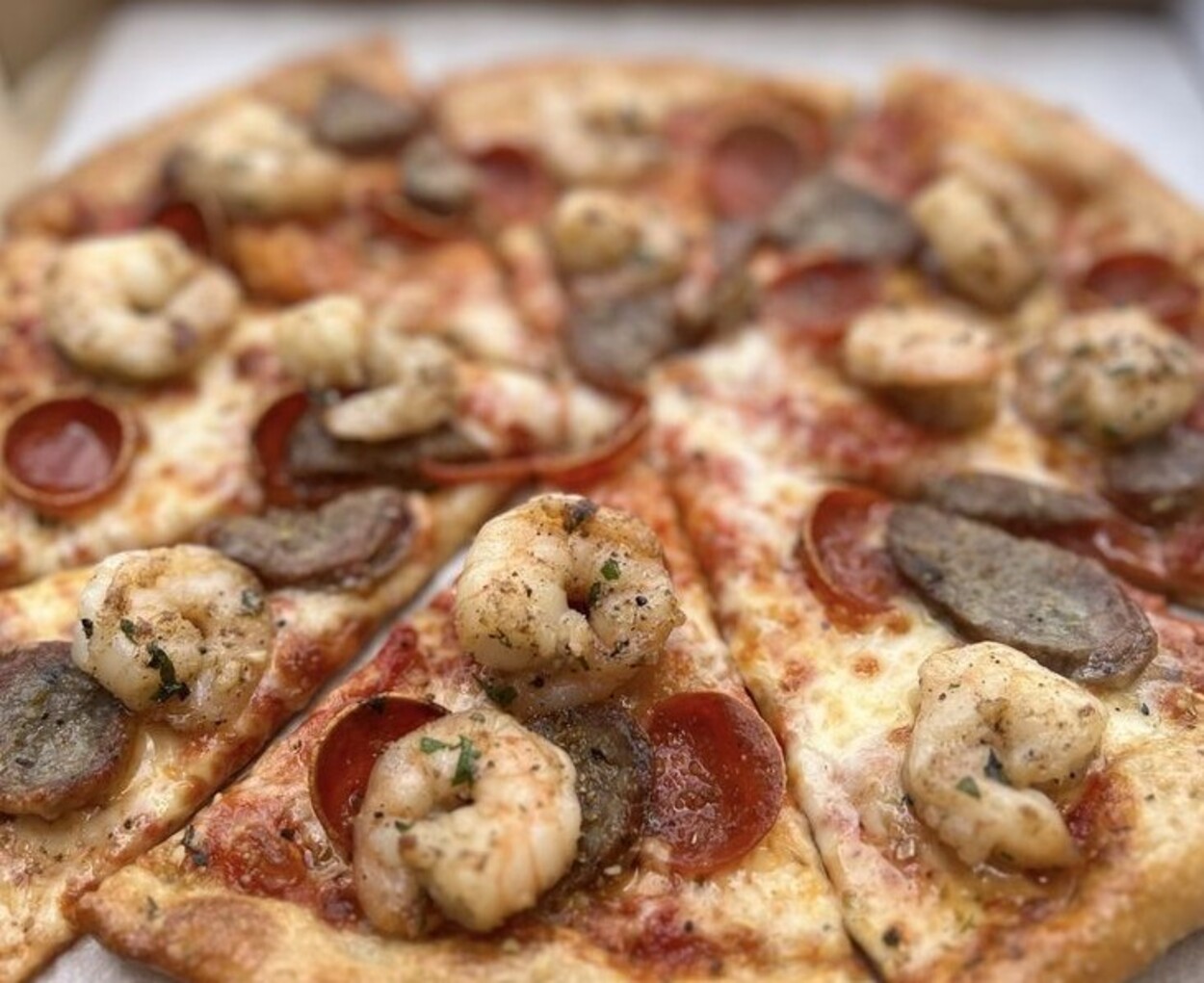 Pizza at Burrata Italian Kitchen located in Canton, OH.