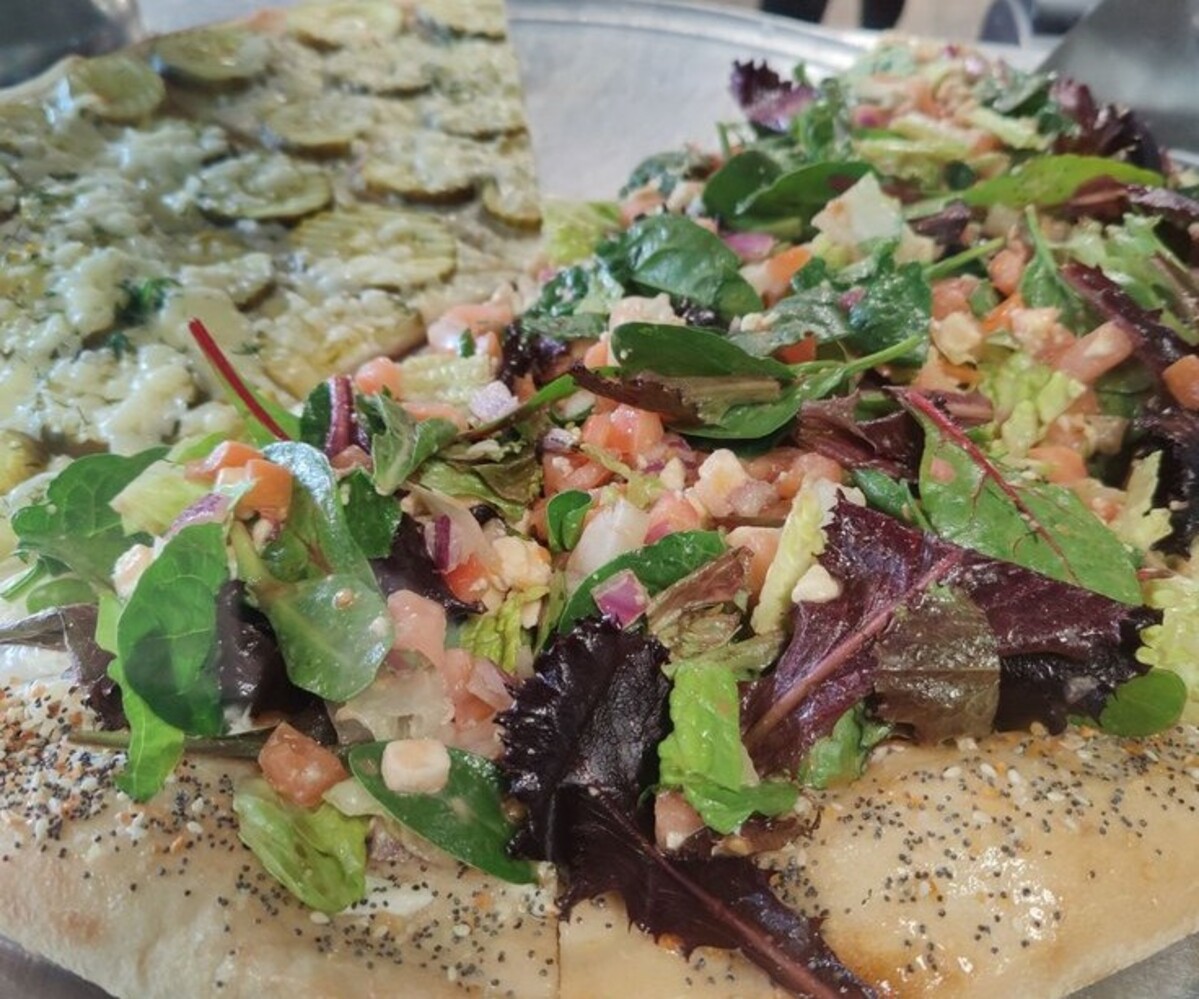 Pizza at The Crust Pizzeria & Restaurant located in Allentown, PA. 