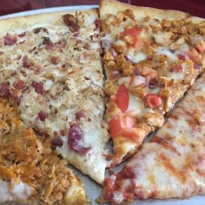 Pizzas at The Crust Pizzeria & Restaurant located in Allentown, PA.