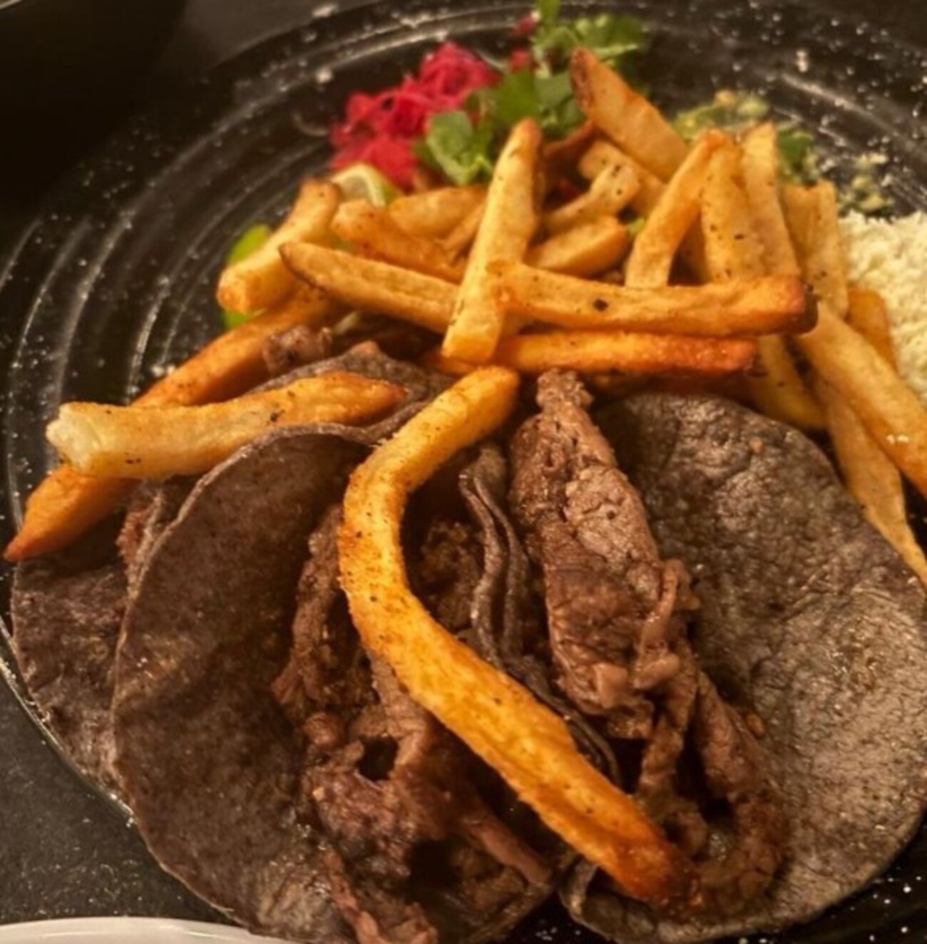 Provenza Steak Tacos at Diego's Food Truck located in McAllen, TX.