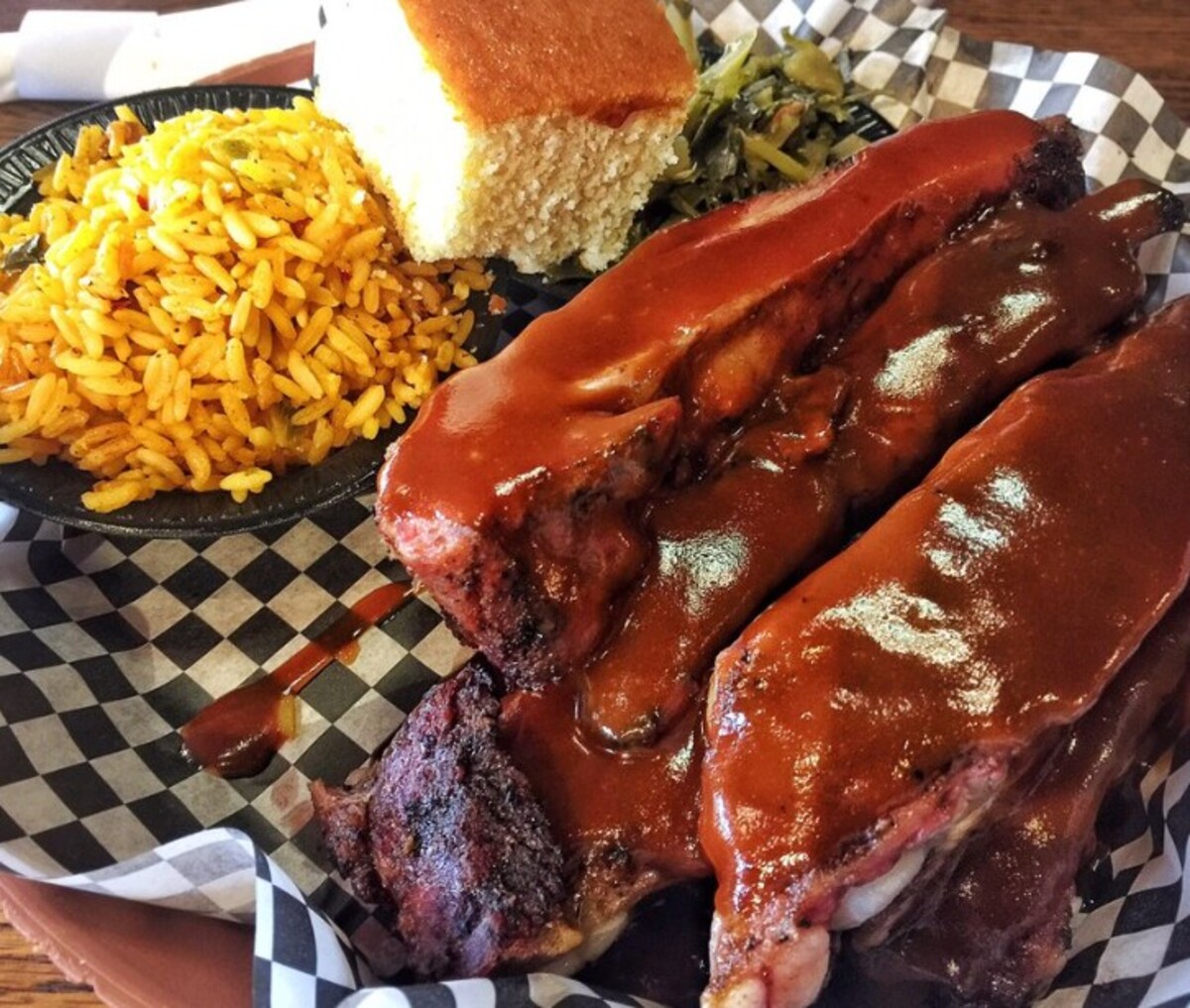 Ribs at BIG NICK'S located in Valdosta, GA. 