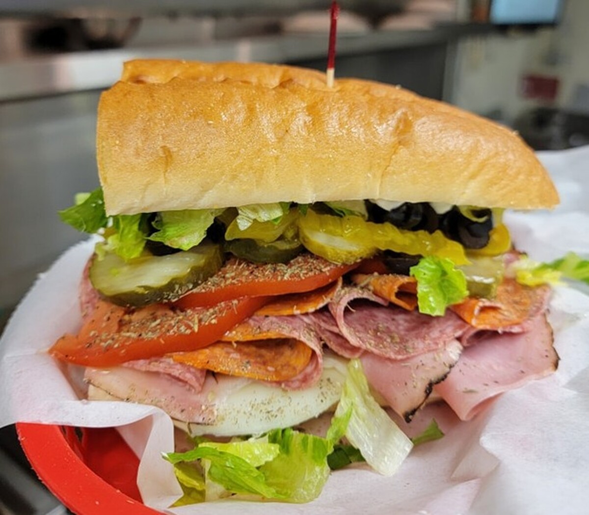 Sandwhich at Todd and Shelly's Farm Fresh Restaurant located in Ocala, FL. 