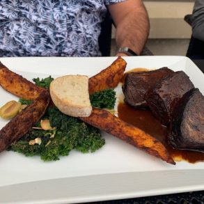 Short rib at Crave located in Akron, OH.